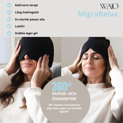 MigraRelax - Huvuvärk- och migränmask